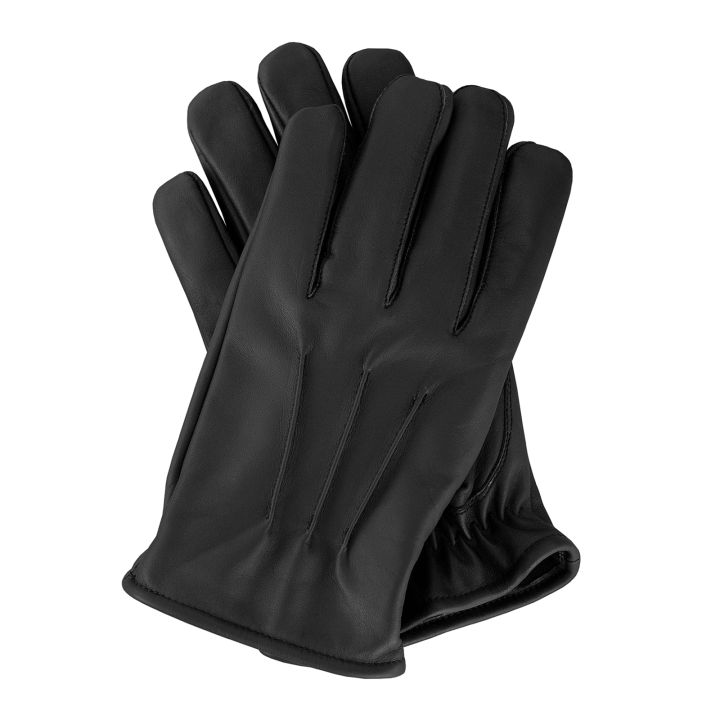 Swift%20Wears%20Men's%20100%25%20Real%20Genuine%20Leather%20Winter%20Gloves%20Black%20-%20Image%202