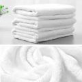 towel 100% cotton for hotel and home use size 30x60 inches weight 600 gram white towel. 