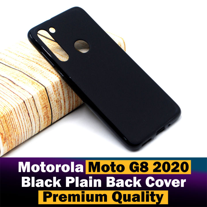 Motorola%20Moto%20G8%20Back%20Cover%20-%20Soft%20Black%20Case%20-%20Image%204