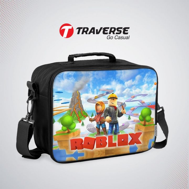 Traverse Roblox Lunch box for kids (Digitally printed on Cloth) by (Code: T698LUNCHBOX)