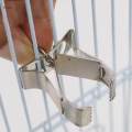 Bird Cage Feeding Cage Feeder Clip for Parrot Budgie Cockatoo. 