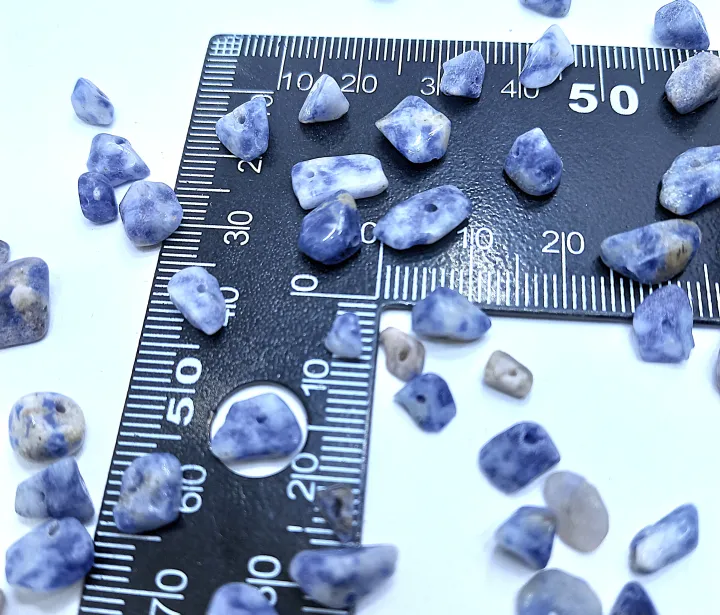 3-11mm%20Natural%20blue%20Spot%20Stone%20Beads/%20Gemstone,%20Stone%20Nugget%20Beads,%20100pcs,%20DIY%20Art%20&%20Craft.%20-%20Image%202