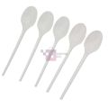 White Spoons - 6 Inch - Plastic - White Themed Party - White - Unisex - Pack Of 20. 