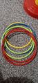 Ring Toss Game For Kids - 16 cm (6.3 inch) and 14.5 cm (5.7 inch) Rings. 