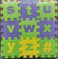 EVA Foam Mat Numbers Puzzle Children Intelligence Development Mini Puzzles Toys 36 PCS. 