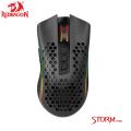Redragon Storm Pro RGB Wireless Gaming Mouse M808-KS 16000 Dpi Ergonomic Programmable for Gamer mice laptop computer Wired and Wirelesses 2in 1 Gaming Mouse. 