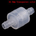 1Pc one-way inline check valve non-Return for fuel air liquid gas water. 