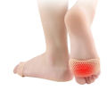 Silicone Padded Forefoot Insoles High Heel Shoes Pad Comfortable Practical Durable Forefoot Cushion Metatarsal Pads Pain Relief Silicone Gel Bunion Protector 1Pair. 