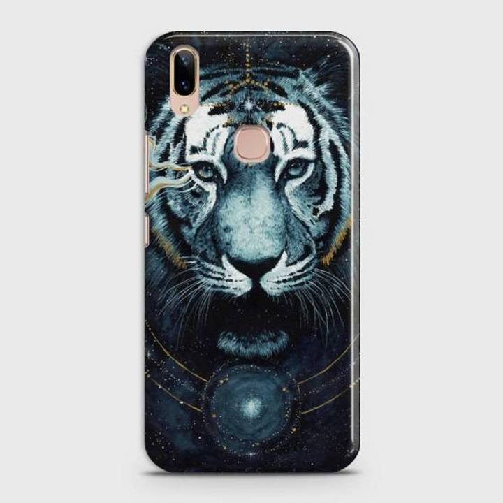 Vivo V9 Cover - SkinLee HQ Hard Case - Vintage Galaxy Tiger - SKINLEE-357-1-265-153
