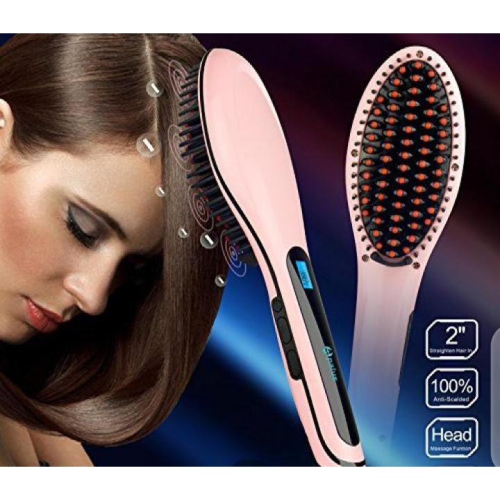 New Arrival Hair brush style HQT 906 Fast hair straightener for women girls combination of hair straightener and comb