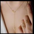 Sexy and simple Lockets for Girls - Simple Pendants for Girls - Chain Long Necklace Pendant - Necklace Jewelry For Girls Party Gift - Lockets for women - Beautiful pendant for women. 