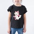 oversized shirt for women aesthetic t shirts for women panglakad Disney Marie Cat Girls Clothes Short Sleeve Harajuku Toddler Girl T Shirt Pink Top Streetwear Kids Shirt Korean Fashion Vetement. 