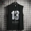 New Men s Sports Tank Top Sports Basketball Uniform Sleeveless T shirt Tank Top. 