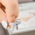 Valentine's Day Matching Vintage Cross Couple Rings Personality Trend Hip Hop Style Adjustable Rings for Men Women Fashion Jewelry. 