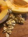 Pumpkin kaddo fresh seeds Organic Summer Vegetable Seeds. 