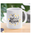 Customized printed mug. 