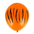 JUNGLE THEME LATEX BALLOONS PACK OF 25 TIGER THEME LATEX BALLOONS. 