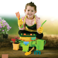 Set Of 3 Gardener Mate Hand Fork Garden Tools Set Small Garden Tool Gardening Tools Set Hand Small Cultivator Small Trowel Garden Small Fork Kids Toy Planting Tools fawdo wala set. 
