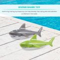 4 PCS Children's Swimming Toy Shark Shape Dive Toy Water Game Toy Game Diving Toy Pool Glide Shark Throw Torpedo Toy. 