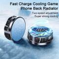 AL-11 Radiator for Phone Tablet Cooler Fan Universal Mute Semiconductor Cooling System Heat Sink. 
