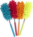 Multipurpose Cleaning Brush Long Reach Large Head Washable Telescopic Pole Extendable Microfiber Feather Duster Dust Cleaner for Home Or Office. 