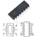2pcs 74HC161 4Bit Binary Counter Async Reset 74161 ic. 