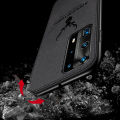 Skinlee for Huawei P40 Pro Phone Case Slim Hybrid Soft Cover with Deer Design Cloth Casing for Huawei P40 Pro Back Cover. 