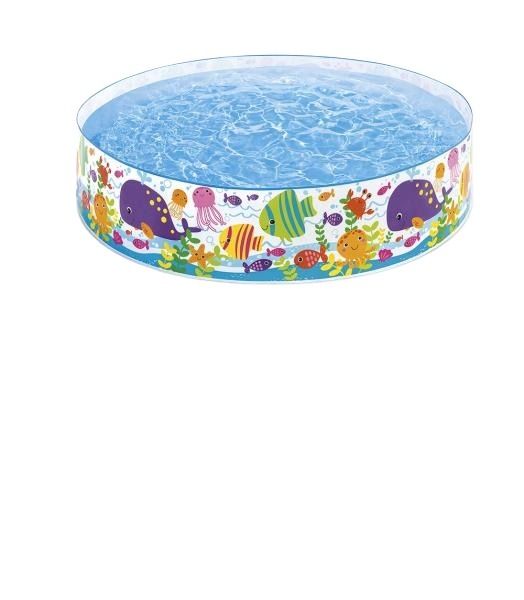 INTEX NON-INFLATABLE SIZE SWIMMING POOL | Without Air Swimming Pool | swimming pool for kids | (4FT-5FT-6FT-8FT)