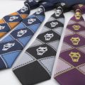 Anime JoJo Bizarre Adventure Necktie KILLER QUEEN Kira Yoshikage Skull Neck Tie Halloween Cosplay Costumes Accessories Man Woman Loser Lione. 
