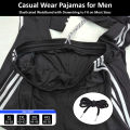 Best Quality Men Pajamas for Casual Wear Trousers for Men with side strips and pockets in XL 2XL 3XL and 4XL Sizes. 