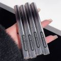 Small Silver Tube Black Mascara Waterproof Sweat-proof Lengthening Curling Eye Lashes Very Fine Brush Head Makeup. 