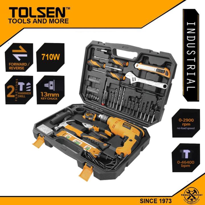 Tolsen%2095%20Pcs%20Professional%20Tool%20set%20With%20Industrial%20hammer%20Drill%20FX%20Series%20710W%20-%20Image%204
