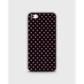 IPhone 5, 5s Cover in Hybrid Soft Case cover Tpu Pink Dots - 1cover2298. 