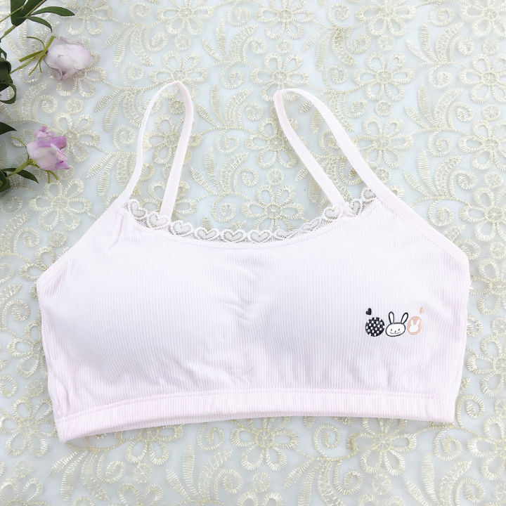bellylady%20Girl%20%20Bra%20%20Underwear%20Cotton%20Lace%20Border%20Cute%20Printed%20One-piece%20Bra%20Pad%20Sling%20Vest%20-%20Image%208