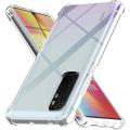 Xiaomi Mi Note 10 Lite 2020 - Anti Shock Transparent Four Corner Air Bag Shock Proof Bumper Back Case Cover High Quality Soft Crystal Clear TPU Cover. 