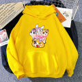 2023 Anime Aggretsuko Hoodie Women/Men Harajuku Aesthetic Graphic Kawaii Retsuko Hoodies Unisex Cartoon Hooded Pullovers Sweatsh. 