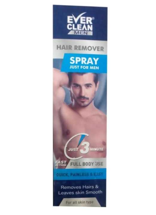 Ever Clean Men Hair Remover Spray For Men- 140ml