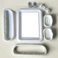 Complete Mirror Set All in One/ With Mirror/ With Storage Rack or Shelf/ With Towel Rail/ With Toothbrush Holder/ With Soap Dish Holder, and Hanger Hooks. Aaina/ Mirror/ Bathroom Mirror/ Basin Mirror/ Sheesha Set.. 