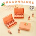 Dragon Ranee 5 Colors Small Lipstick Set Cute Portable Matte Lipstick. 
