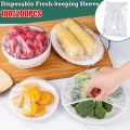 100/50/30/10PCS Food Elastic Covers Storage Stretch Plastic Wrap For Family Outdoor Picnic Bowl Cover Lid Reusable. 