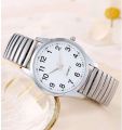 Womens Watches Top Brand Luxury Elastic Stretch Band Watch for Women Fashion Casual Quartz Wristwatch Alloy Strap Clock For Ladies. 