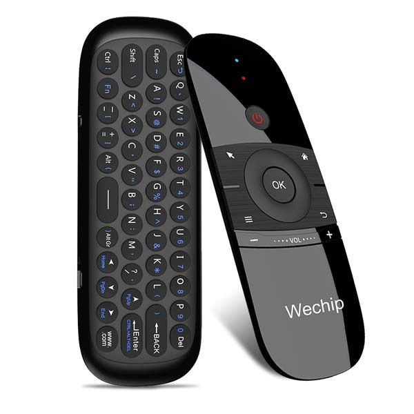 Wechip W1 2.4GHZ Wireless Air Mouse - Premium Quality Remote for Smart TV / Android TV Box