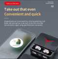 M90 TWS Wireless Bluetooth 5.2 Earbuds with Charging Case and Noise Cancellation. 