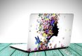 Abstract Girl Flowers butterfly  Laptop Skin Vinyl Sticker Decal, 12 13 13.3 14 15 15.4 15.6 inch Laptop Skin Sticker Cover Art Decal Protector Fits All Laptops. 