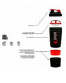 Sport Gym Protein Powder Shaker Bottle Shake Mixer Cup Drink Bottle. 