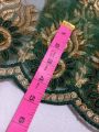 Fancy Organza/Tissue Fabric Embroidered cut work design border lace/Trims for women/girl kurtis and trousers /1 gazz/yard. 