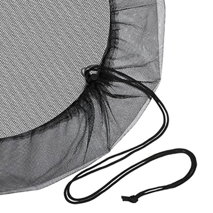Rainwater Harvesting Screen Outdoor Barrel Mesh Cover Protects Rain Collection Bucket from Debris Drawstring Closure Ideal for Rainwater Collection Screen