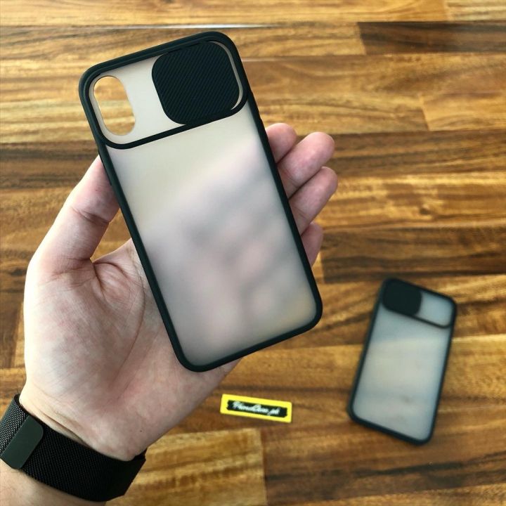 Iphone%207/8%20Window%20Shutter%20Slide%20Camera%20Lens%20Protective%20Case%20Shockproof%20Bumper%20Matte%20Back%20Cover%20-%20Image%206