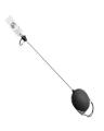 12 Pcs - YoYo Pull Chain ID Card Holder - Black. 