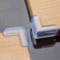 4(PCS) Silicone Table Corner Protector for Kids Safety Table Corner Covers for Glass Table - Baby Safety Equipment. 
